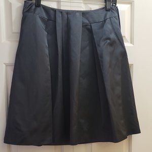 Victor Alfaro Silver/Gray Pleated Skirt - Size 4